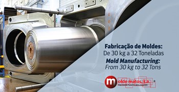 De 30 kg a 32 toneladas: Excelência e Versatilidade em Moldes Industriais