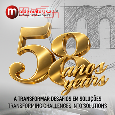 A Molde Matos, S.A. está de parabéns! 58 anos de história, conhecimento e paixão pela construção de moldes.
